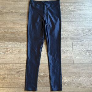 Iconic Indie Sleaze American Apparel High Waist Disco Pant Legging Midnight Navy